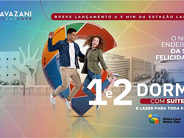 Joy Lapa Cavazani - 2 Dormit�rios, Com Suite e Varanda